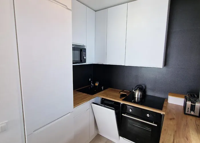 公寓 Panorama Marina Fort Beach - Premium Apartments Sea Viev 圣弗拉斯